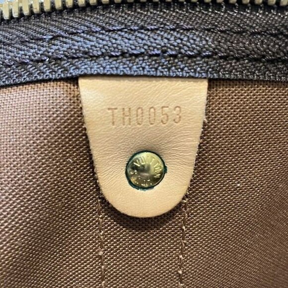 LOUIS VUITTON Brown Monogram Keepall 50 Boston Bag - Picture 9 of 9